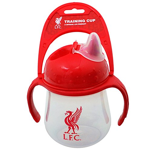 Liverpool FC Official Soccer Crest Training Mug (One Size) (Clear/Red)
