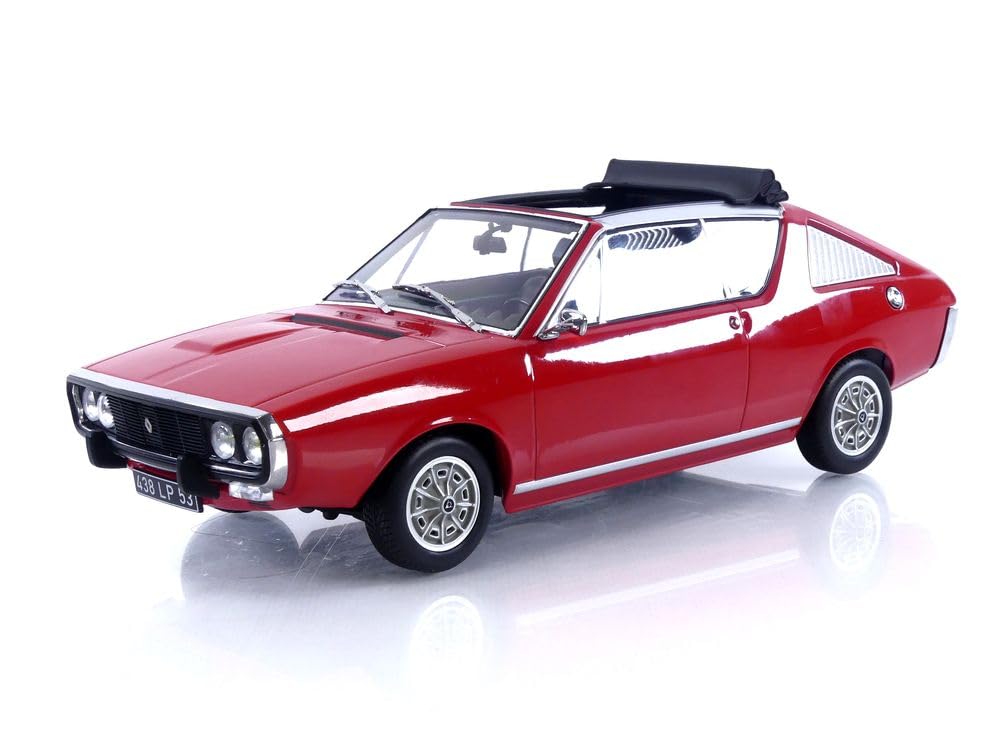 Norev 1:18 Renault 17 Gordini Découvrable 1975 - Red