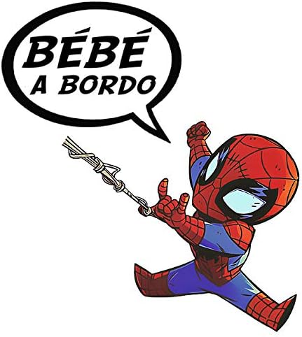 11 Cm Sticker Baby On Board H Bebe A Bord Thelittlesticker Baby Spiderman Gifts Merchandise Baby Car Stickers Zslingua Cz