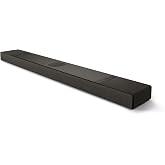 KEF XIO Soundbar - Dolby Atmos 5.1.2 Sound Bar for TV with HDMI eARC &amp; Wireless Subwoofer Connectivity (Slate Black)