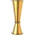 Barfly Japanese Style Jigger, 1 oz x 2 oz, Gold,M37005GD
