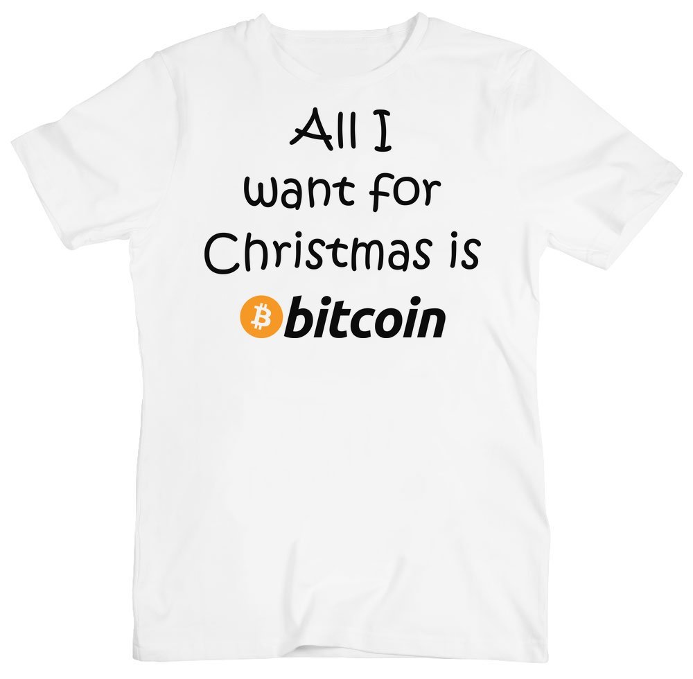 All I Want For Christmas Is Bitcoin Mens T Shirt | Desertcart Seychelles