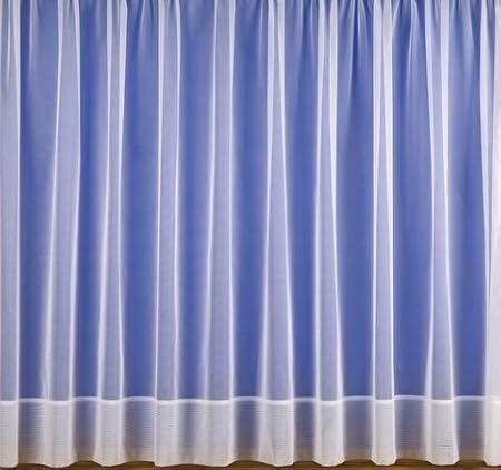 Jayne Plain Envelope Hemmed Voile Net Curtain 108 Inch Drop