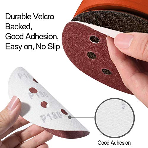 3 Sanding+5+Inch+8+Hole+Assorted+Sandpaper%25EF%25BC%258870