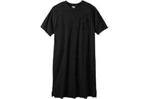 KingSize Men's Big & Tall Lightweight T-Shirt Nightshirt