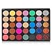 FindinBeauty 35 Colors Eyeshadow Palette Makeup Set, 15 Matte + 10 Shimmer + 10 Pressed Glitter Blending Powder - Bright Natural Smoky Multi Reflective Shades Velvet Texture Eye Shadow Kit
