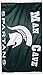 NCAA Michigan State Spartans Man Cave Flag with 4 Grommets, 3 x 5-Feet