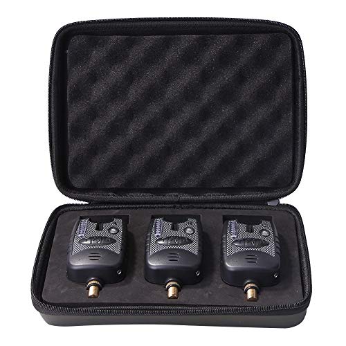 Vakind Wireless Fishing Bissanzeiger Angeln Bissanzeiger Blaue LED-Fischen-Anzeige Wasserdicht-Ton-Alarm für Angel… – Bild 3