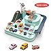 Volwco Smart Wheels Park and Learn Deluxe Garage - Mini Pull Back Car Toys,2019 New Concept Car Big Adventure Track Toy for Kids Toddlers Boys and Girls from 3 Age