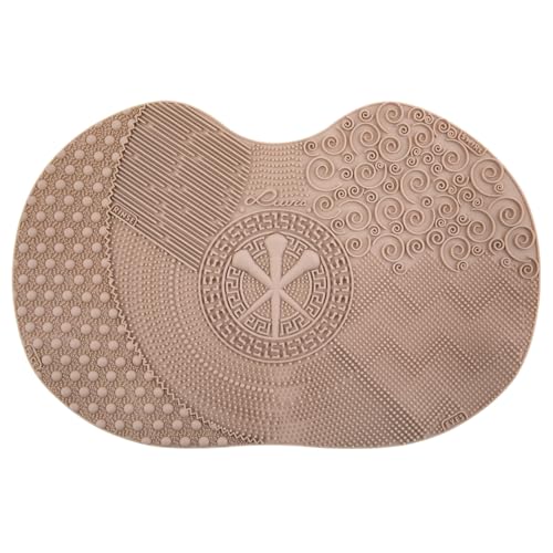Luvia - Cepillo de maquillaje de silicona con ventosa, limpieza eficaz de pinceles, limpiador profesional de brochas de maquillaje
