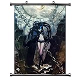 Black Rock Shooter Anime Fabric Wall Scroll Poster (16