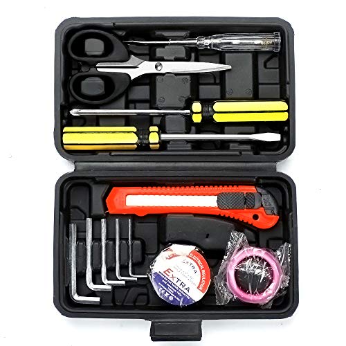 AIRAJ Basis-Werkzeugkoffer-Set, multifunktionales Familien-Auto-Werkzeug-Set, tägliche werkzeuge, Haushalts-Elektriker…