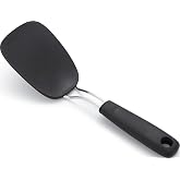OXO Good Grips Nylon Flexible Turner | Flexible Nylon Head, Kitchen Essentials, Cooking Utensils, Baking, Heat Resistant 450 F, Non-Stick, Flipping