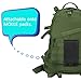 xhorizon ZA5 L Size 1000D Nylon Tactical Molle Universal Climbing Hiking Outdoor Holster Case Carrying Pouch with Belt Loop Waist Bag/Pocket for iPhone 6 (4.7'')/6 Plus (5.5'') Samsung LG Sony HTC