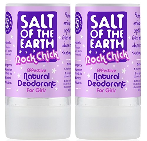 (2 Pack) - Salt Of the Earth - Rock Chick Deodorant | 90g | 2 PACK BUNDLE