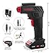 AUTSCA Air Compressor Electric Inflator Portable Air Compressor Low Noise Rechargeable Battery Handheld Emergency 12V 130PSI