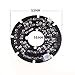 HonYan 2PCS 36 LEDs 940nm Red IR Infrared Board 90 Degree Round Plate