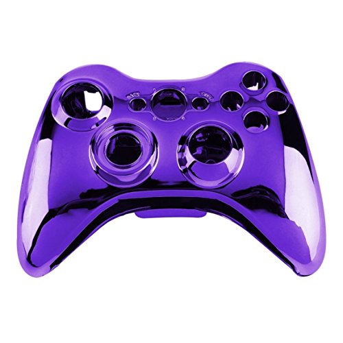 Dalkeyie Wireless Controller Shell Case Bumper Thumbsticks Buttons Game for Xbox 360