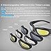 KEMIMOTO Polarized Motorcycle Glasses, Riding Goggles with 4 Lens Kit for Outdoor Activities