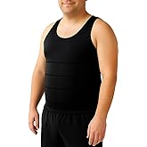 SELURE Shaping Tank Men 2.0 Compression Shirt Shapewear Workout Tops Breathable Shaper Vest Abs Abdomen Undershirt