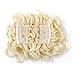 FIRSTLIKE Short Messy Curly Dish Hair Bun Extension Easy Stretch hair Combs Clip in Ponytail Extension Scrunchie Chignon Tray Ponytail Hair piece Wig Hairpieces