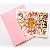 Stained Glass & Mosaic Tile Note Cards Original Elegant Photographic Smooth/Matte White Blank 4.25