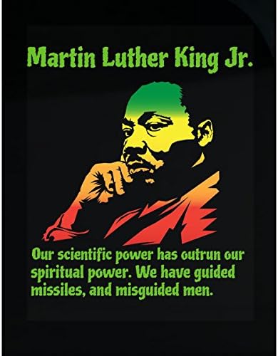 We Have Guided Missiles And Misguided Men Mlk Jr - Sticker