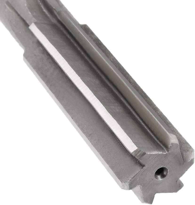 sourcing map Chucking Reamer 18mm, H7 HSS Lathe Machine Reamer 6 Straight Flutes, Round Shank Milling Cutting Tool - Image 4
