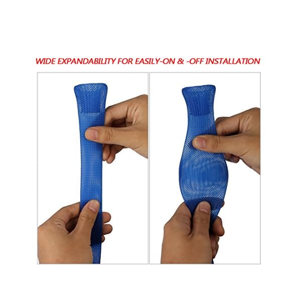 OTRMAX-3Pcs-Expandable-Braided-Fishing-Rod-Protective-Sleeve-Fishing-Rod-Cover-Protector-Fishing-Tools OTRMAX-3Pcs-Expandable-Braided-Fishing-Rod-Protective-Sleeve-Fishing-Rod-Cover-Protector-Fishing-Tools