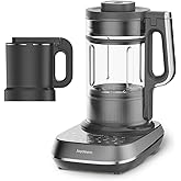 Joydeem Soymilk Maker Machine, Heated Blender with Grind Cup, Low Noise Variable Frequency Brushless Motor, 1.75L Capacity, B
