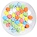 Juvale Foam Easter Egg Mini Pack - 0.5 x 0.7 in, Multicolor, 216 Count - Mini Foam Craft Eggs for DIY Projects & Easter Decor Vase Fillers