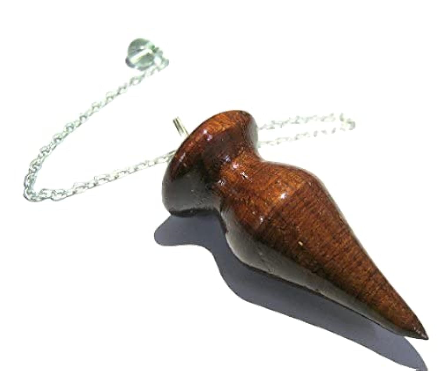 CRYSTALMIRACLE Wooden Dowser Pendulum Men Women Gift Wellness Reiki Feng Shui Handcrafted