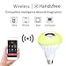 Canmox LED MUSIC BULB SPEAKER- Multi-color changing LED light bulb with Built-in Stereo Speaker connected by Bluetooth/wireless