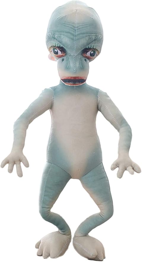 Amazon Co Jp ぬいぐるみ 宇宙人 エイリアン 抱き枕 人形 おもちゃ 大きいぬいぐるみ 可愛い ブルー 100cm ホーム キッチン