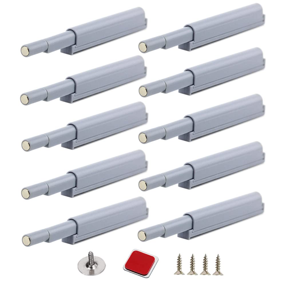 YUOIPยฎ Push to Open Door Catches Magnetic Latch Open and Close The Door with a Single Push(10 Pack) โ image 1