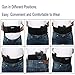 Belly Band Holster for Concealed Carry - Neoprene Waist Band Holster Fits Glock, Ruger LCP, SIG Sauer, 1911 and Similar Sized Guns for Men and Women