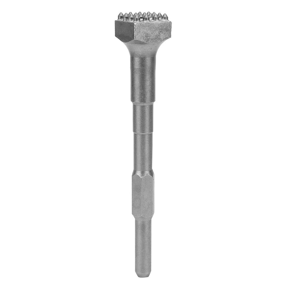 Alloy Hammer Chisel Bit, Round Head 7 Teeth, for Electric Demolition Hammer Concrete Breaker, Correctly Hardened and Tempered (Square Head 16 Teeth)