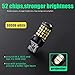 Marsauto  7443 7440 T20 LED Reverse Backup Bulb Extremely Bright 52 SMD 3030 2835 Chipsets Back up Stop Tail Light Lamp Bulbs Replacement Set of 2