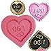 Anyana Wedding Love Baking Molds Heart With I Do Silicone Fondant molds Heart Shape Molds for Chocolate,Candy molds,Cookie Decor, Pastry, Cake, Jelly,Cupcake Topper Polymer Clay, Cake Decorating Molds