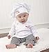 Baby Aspen Baby Chef 3 Piece Layette in Culinary Gift Box, White, 0-6 Months