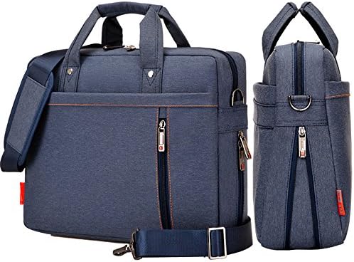 Leparvi 15 Inch Computer Laptop Briefcase Business Office Bag for Men Women Cloth Multi-Functional Shoulder Messenger Bag Fit for Notebook Computer Tablet (Extended version, Blue)