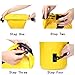 Dry Bag Pro-Waterproof Phone Dry Sack long adjustable Shoulder Strap,Perfect For Kayaking,Boating,Canoeing,Fishing,Rafting,Swimming,Camping,Snowboarding (Yellow, 10L)