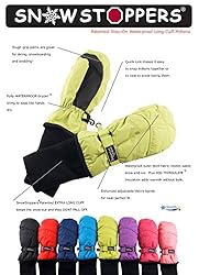 SnowStoppers Kid's Waterproof Stay On Winter Nylon