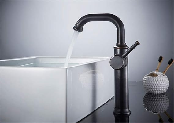 XPYFaucet Wasserhahn Armatur Mischbatterie Rotierendes Kunstbecken aus