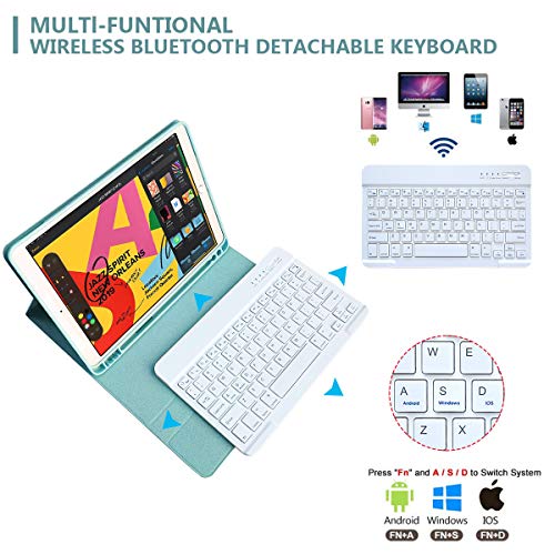 2 Keyboard+Generation+Detachable+Wireless+Bluetooth