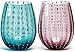Circleware 44395 White Rain Glassware Products, Multi-Colored