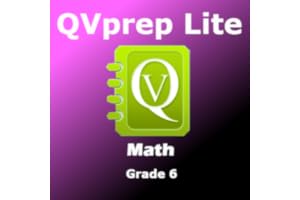 QVprep Lite Math Grade 6 Practice Tests with Video Hints