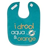 WinCraft NFL Miami Dolphins WCRA1961014 All Pro Baby Bib
