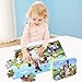 NEILDEN Disney Puzzle in a Metal Box 60 Pieces Jigsaw Puzzles for Kids Ages 4-8 for Children Learning Educational Puzzles for Boys and Girls (Mickey Mouse)