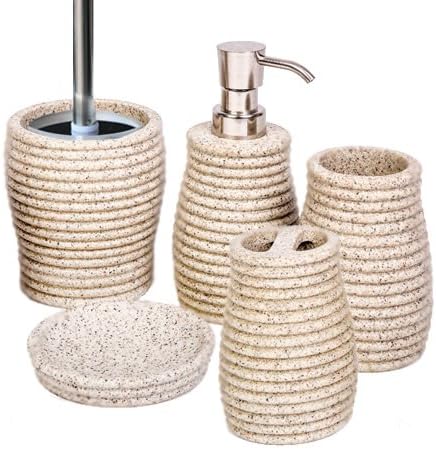Jazooli Bathroom Accessory - Cream - Toothbrush Holder